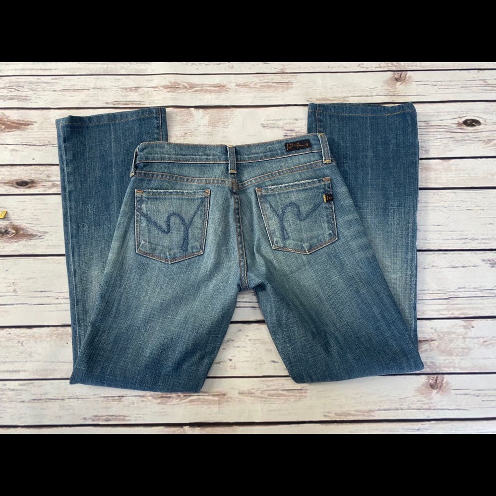 Citizens of Humanity jeans Kelly 001 stretch low rise boot cut 27 25